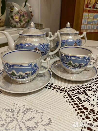 Чайный сервиз вербилки