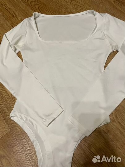 Боди женское белое
