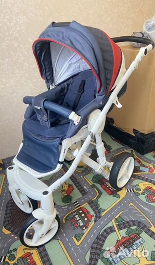 Коляска 2 в 1 adamex barletta NEW цвет B-10