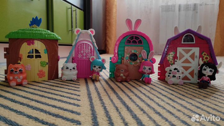 Домики-сюрпризы Enchantimals б/у