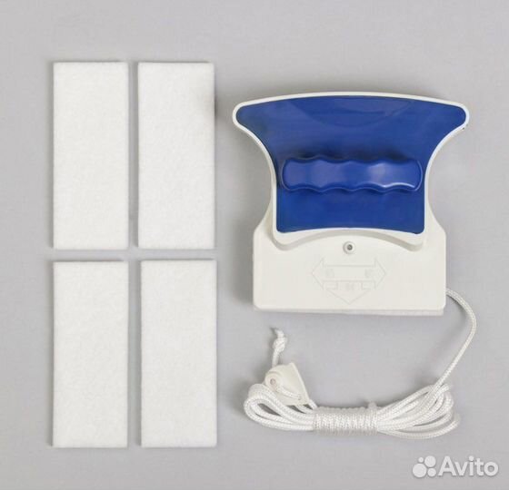 Магнитная щетка для мытья окон