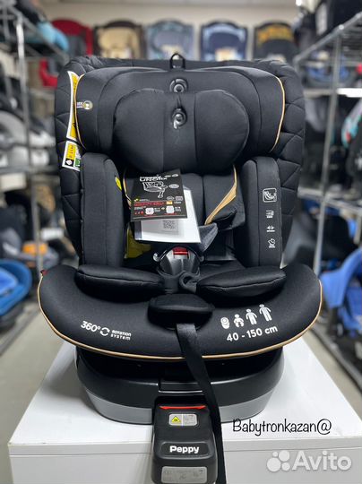 Автокресло Peppy UNOfix 0-36 кг 360