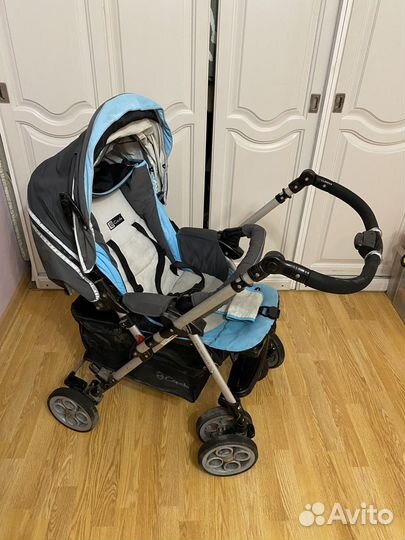 Прогулочная коляска capella с перекидной ручкой