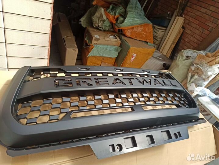 Решетка радиатора Black Great Wall Poer Поер