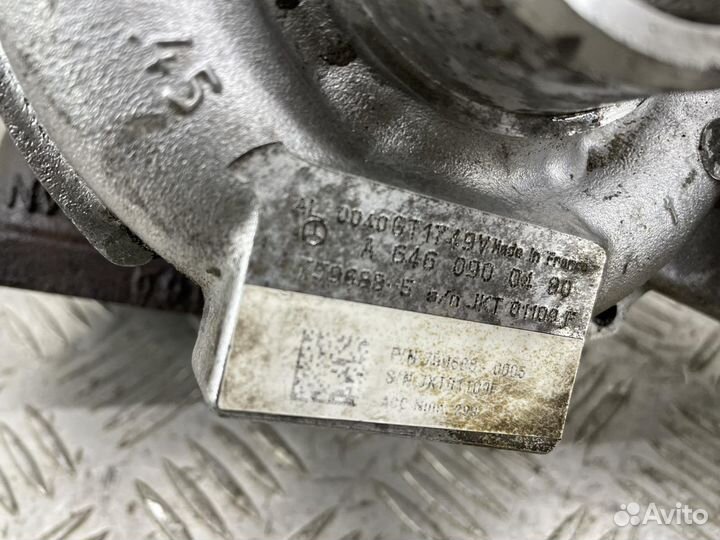 Турбина 2.2 CDI mercedes-benz Sprinter 2006-2018