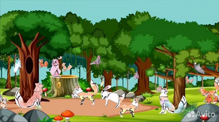 Продам готовый бизнес рисунки лесные жители