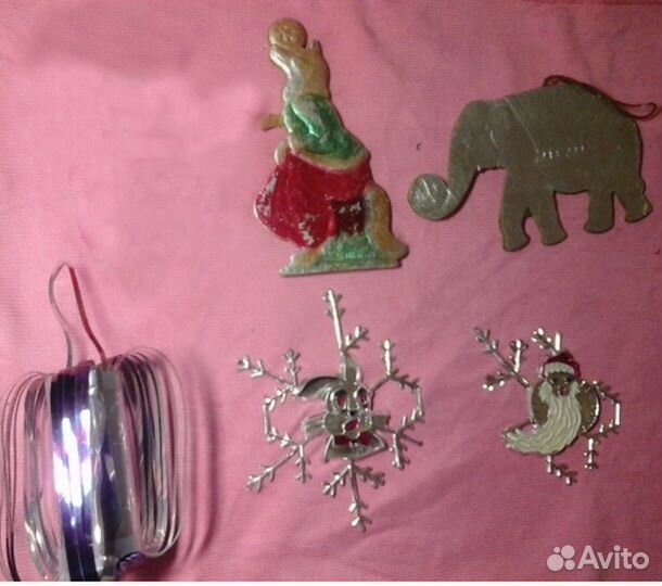Игрушки ёлочные СССР и гдр 50-70г.г