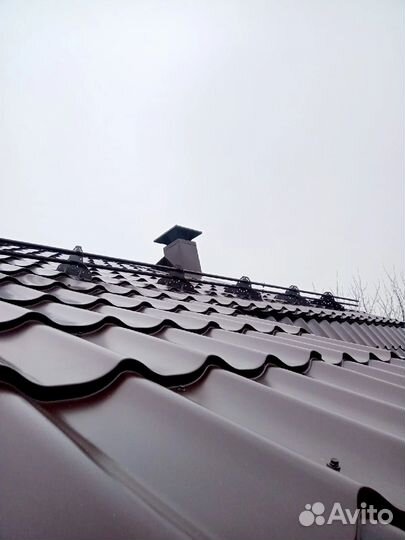 Ремонт крыш. Возведение крыш. Снегодержатели