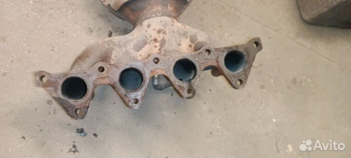 Выпускной коллектор hyundai accent акцент