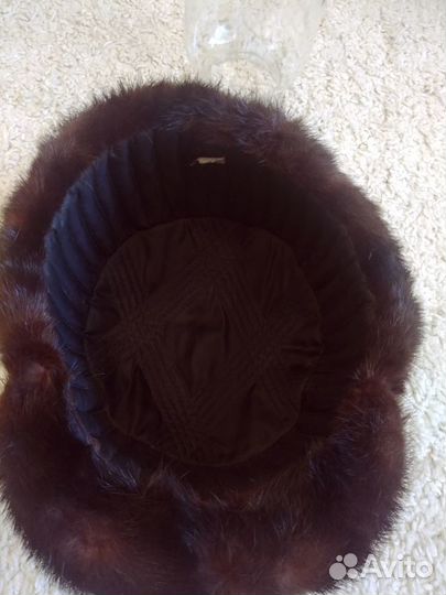 Шапка норковая