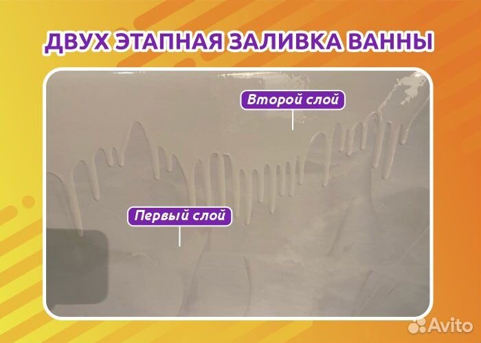 Реставрация ванн жидким акрилом