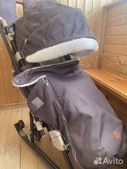 Детские санки коляска ника 7 8