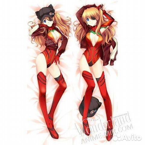 Дакимакура подушка Евангелион - Аска Лэнгли