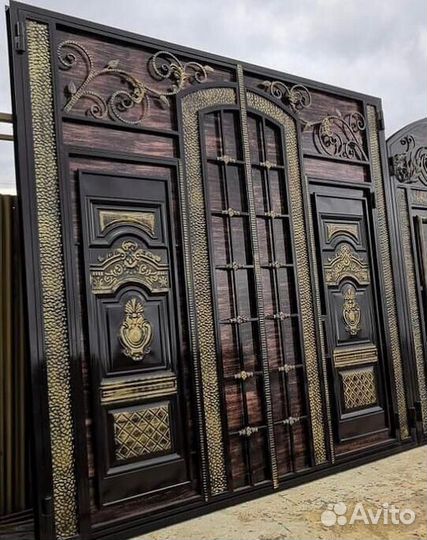 Ворота кованые на заказ в Леваши