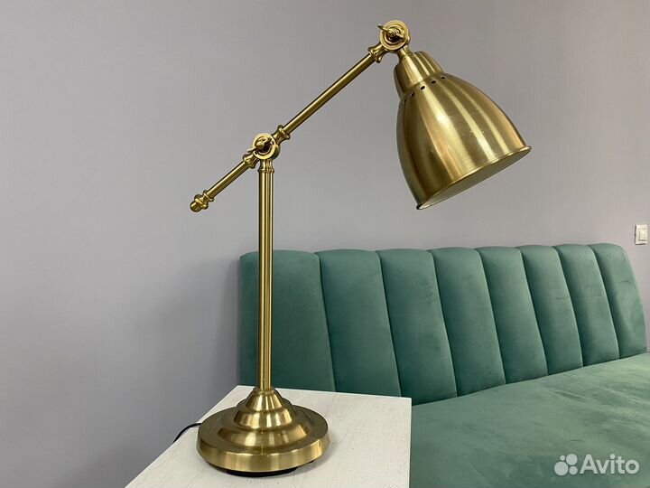 IKEA лампа барометр золото/медь