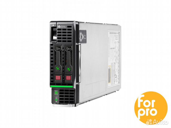 Лезвие HP BL460c Gen8 2xE5-2680v2 192GB, P220i
