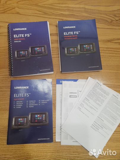 Эхолот картплоттер lowrance elite 9fs