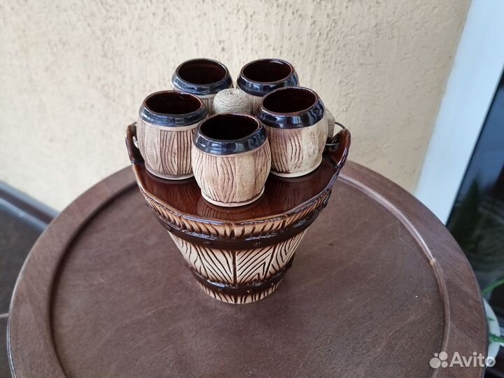 Керамический бочонок для напитков