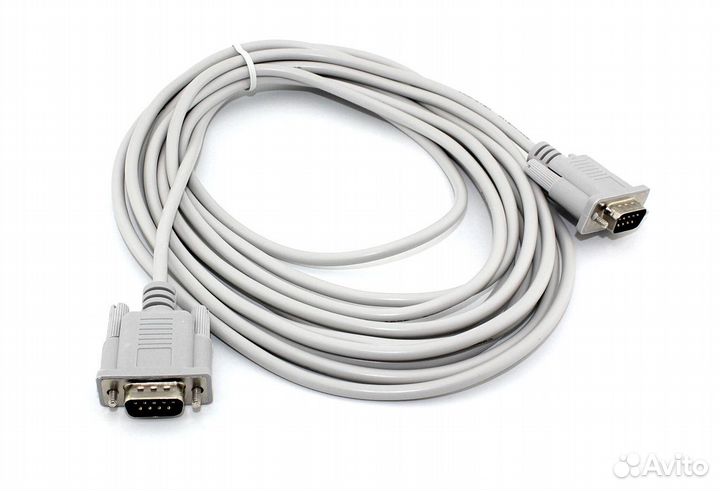 Кабель DB9 папа-папа 5 м
