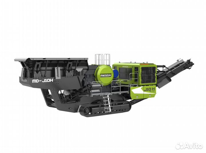 Самоходная щековая дробилка mesda J10H (PT-106J)