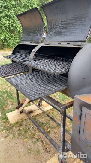 Смокер для приготовления BBQ