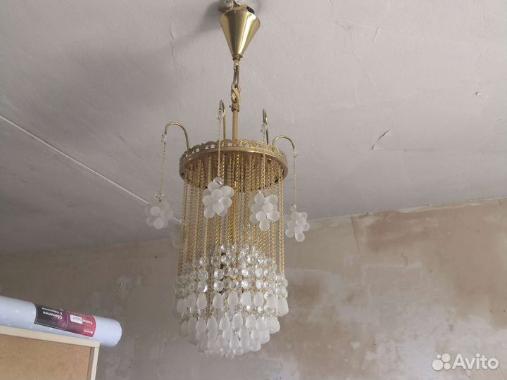 Хрустальная люстра СССР