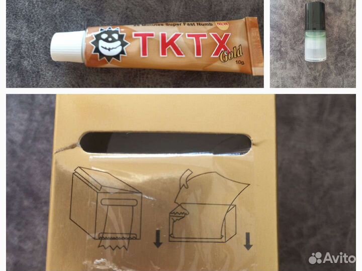 Крем анестетик tktx и lidokol для татуажа