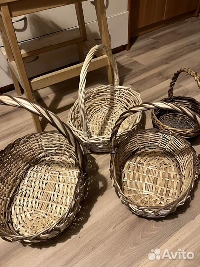 Корзина плетеная