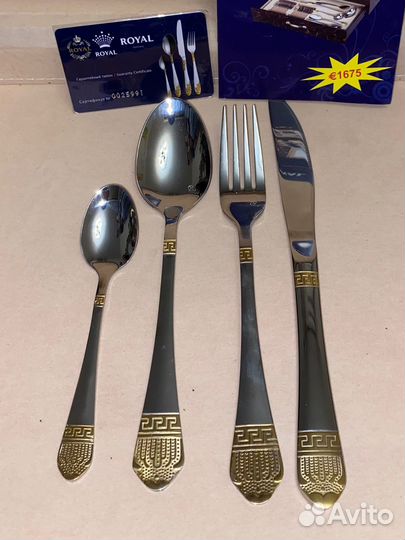 Набор столовых приборов 72 предмета. royal