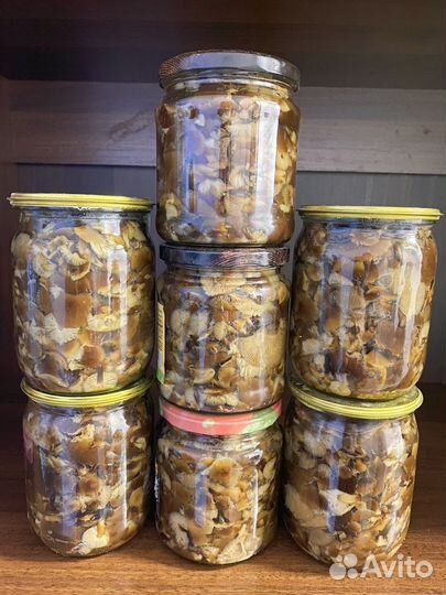 Маринованные опята