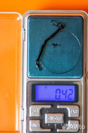 Титановые поводки для рыбалки Carson, 11шт/уп