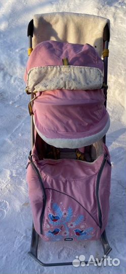 Коляска санки