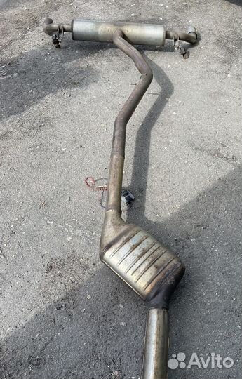 Выхлопная система BMW Х5 Е70 рестайлинг