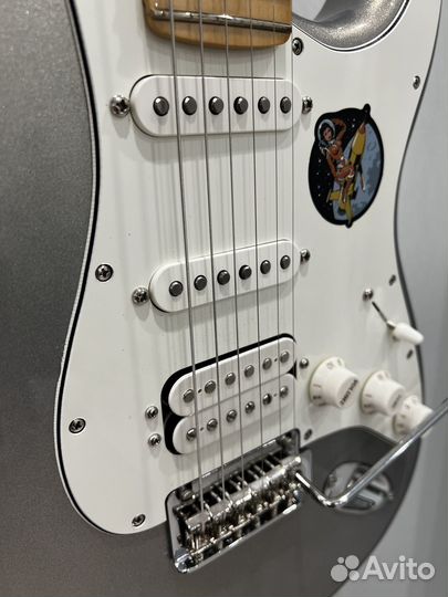 Fender Player stratocaster hss mn silver