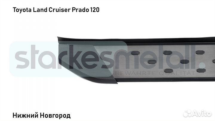 Подножки Toyota Land Cruiser Prado 120 Style