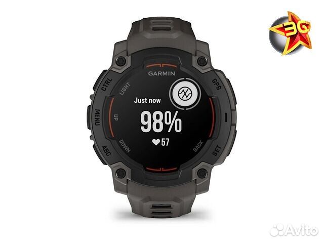 Часы Garmin Instinct E 45 mm Black Charcoal 010-02933-00