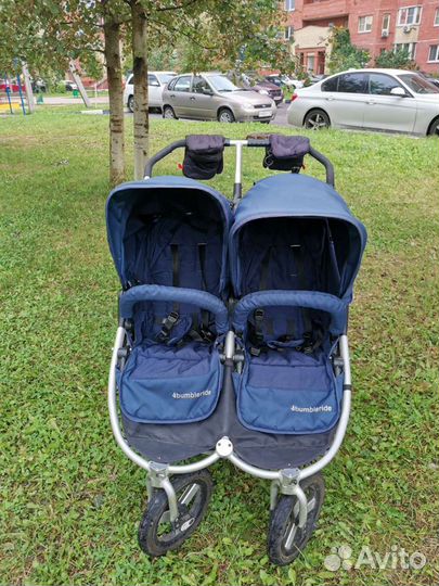 Коляска для двойни Bumbleride indie twin 2в1