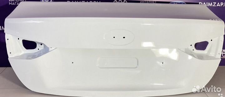 Крышка багажника Hyundai solaris 17-20 белая