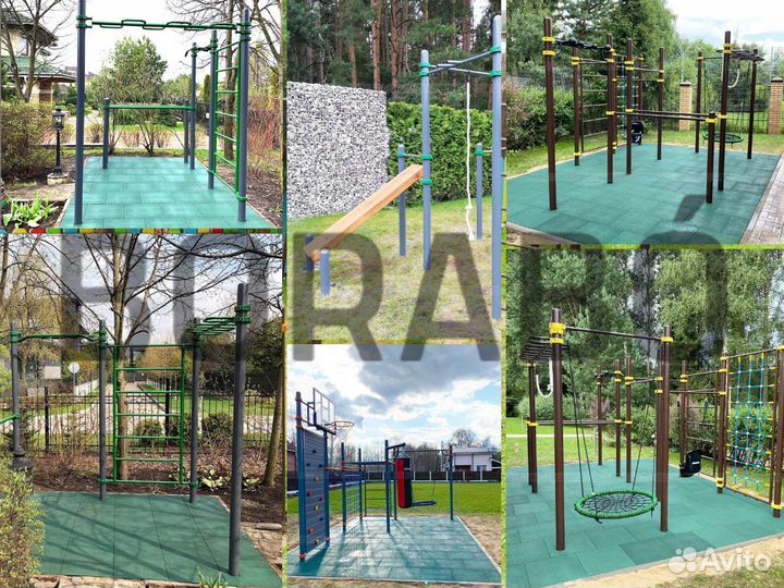 Спортивный уличный комплекс на дачу