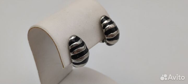 Клипсы винтажные №28 010 Размер на фото и состояни