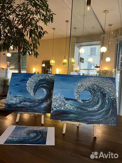 Картина акрилом