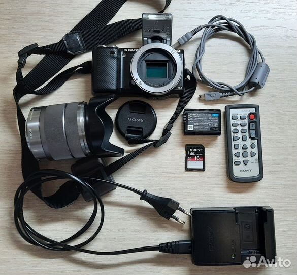 Зеркальный фотоаппарат sony mex-5n