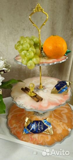 Этажерка для фруктов трехярусная