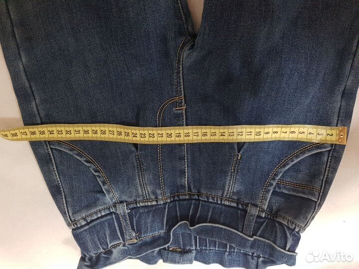 Джинсы утепленные для девочки 6-7 лет