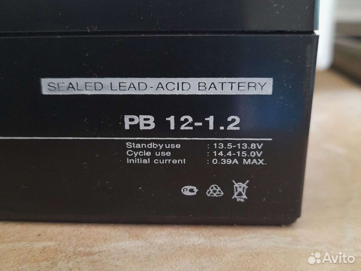 Аккумулятор Power Battery PB 12
