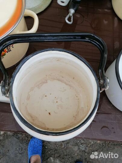 Чайник эмалированный