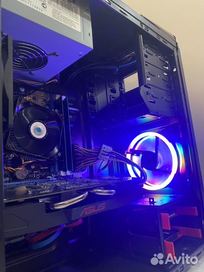 Игровой Компьютер(i3 2100/8gb/RX470/SSD+HDD)