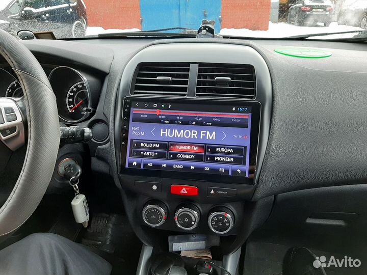 Android магнитола для Mitsubishi ASX, есть Teyes