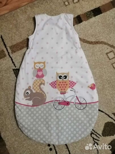 Спальный мешок детский теплый