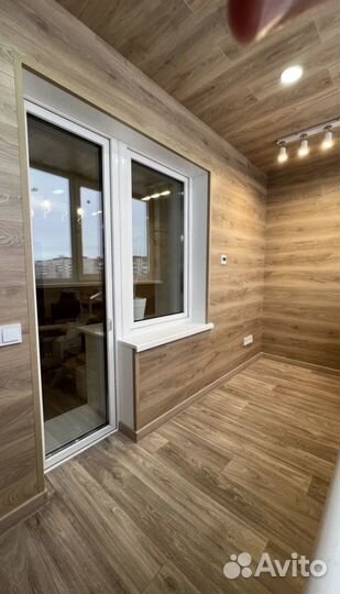 Отделка остекление расширение балкона